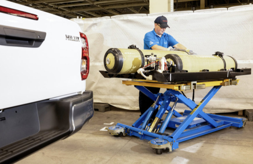 Toyota presenta un prototipo de Hilux con pila de combustible de hidrógeno